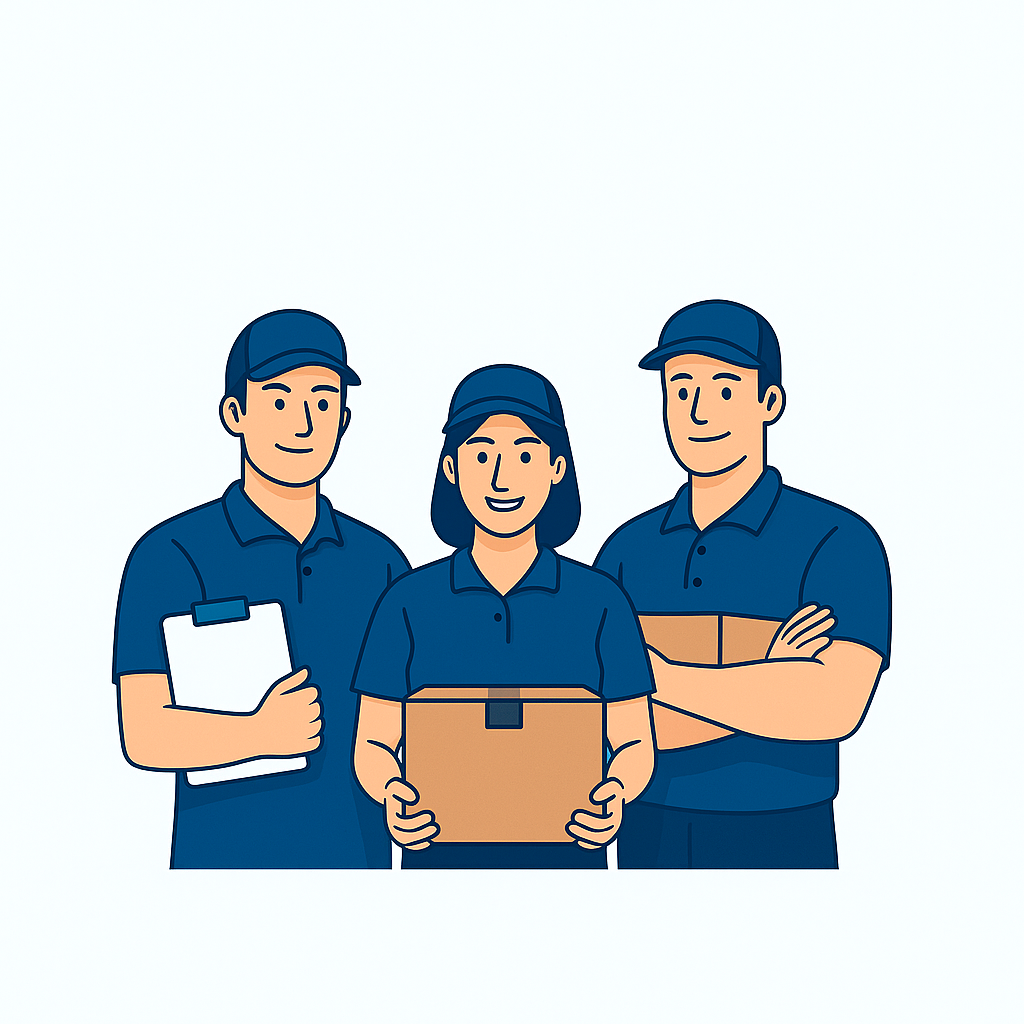 Umzug Team in Mattighofen beim Möbeltransport